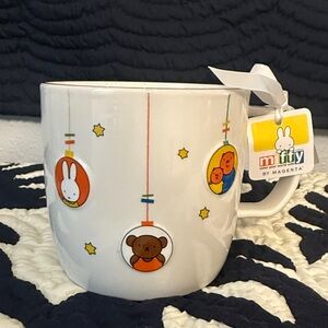Miffy Festive Christmas Mug with ornament  Accents